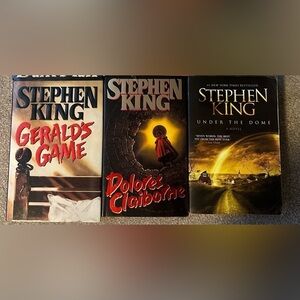 Stephen King  Gerald’s Game, Delores Claiborne